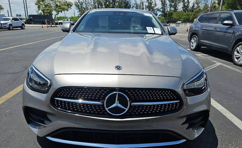 Certified Used 2021 Mojave Silver Metallic Mercedes-Benz E 350 image 2