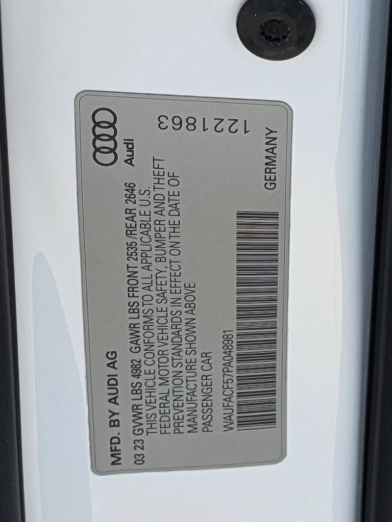 Certified Used 2023 White Audi 45 S line Premium Plus image 28