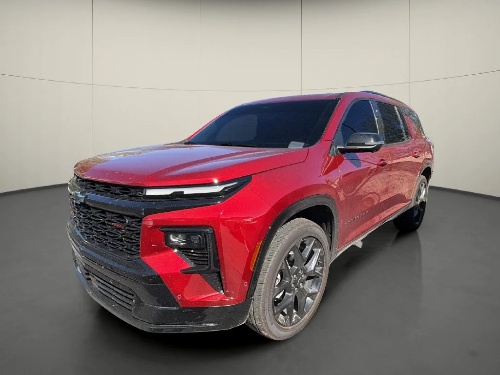 Used 2025 Radiant Red Tintcoat Chevrolet RS image 3