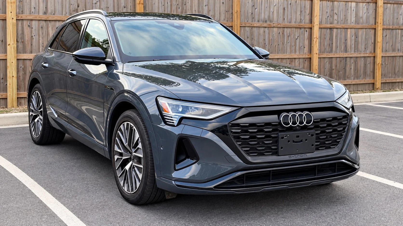 Used 2024 Gray Audi Premium Plus image 1