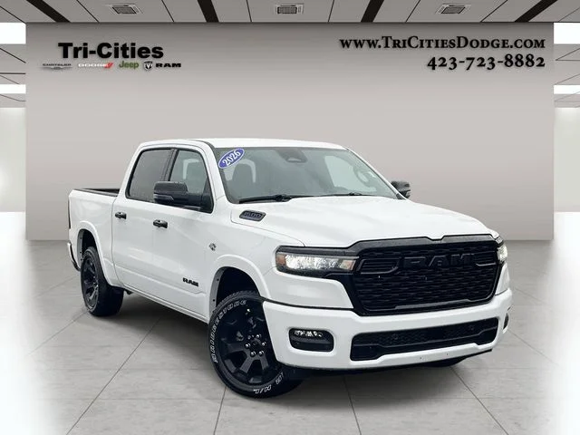 New 2026 Bright White Clear-Coat Exterior Paint RAM Big Horn/Lone Star image 1