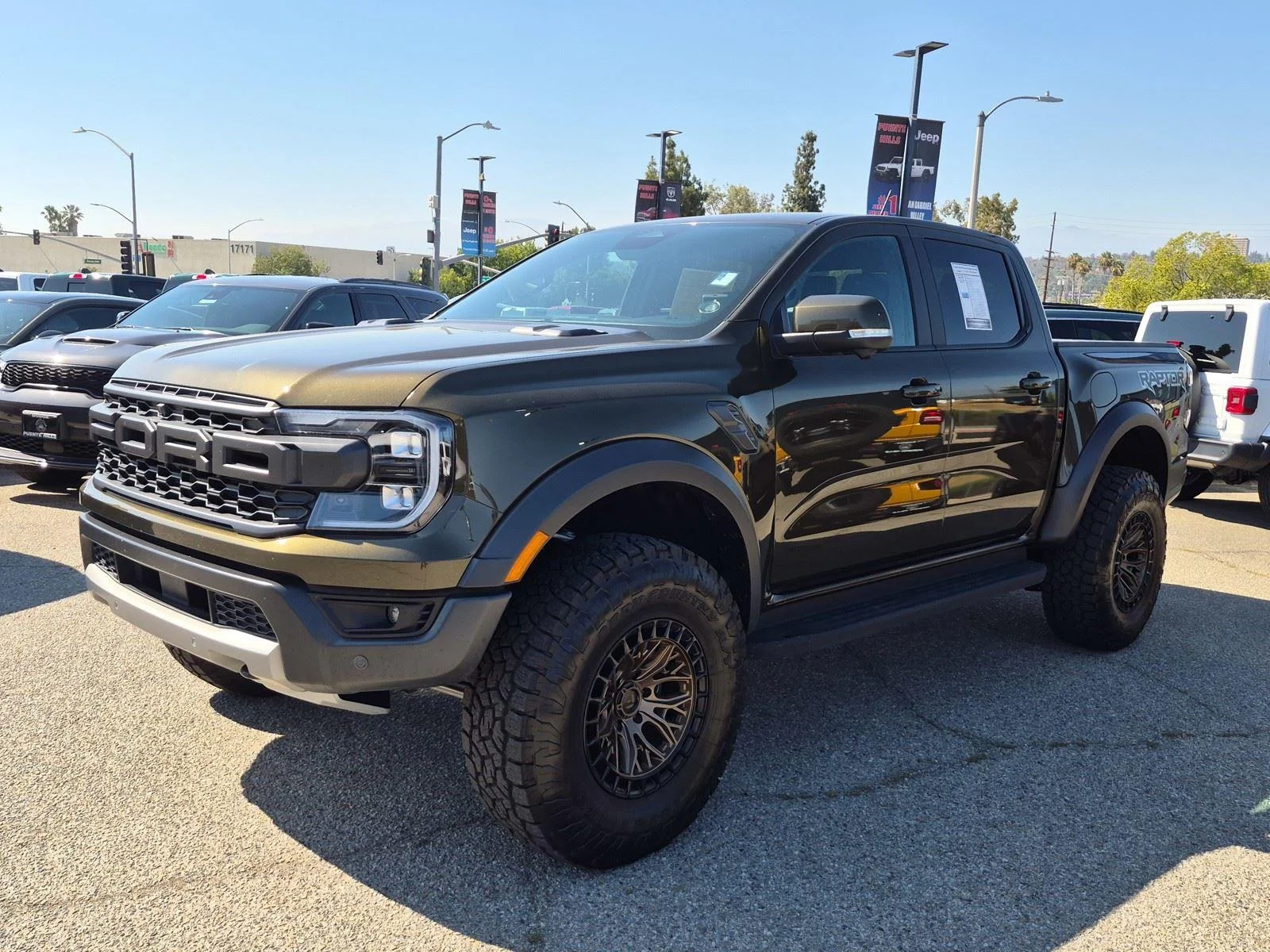 Used 2025 Shelter Green FORD RAPTOR image 3