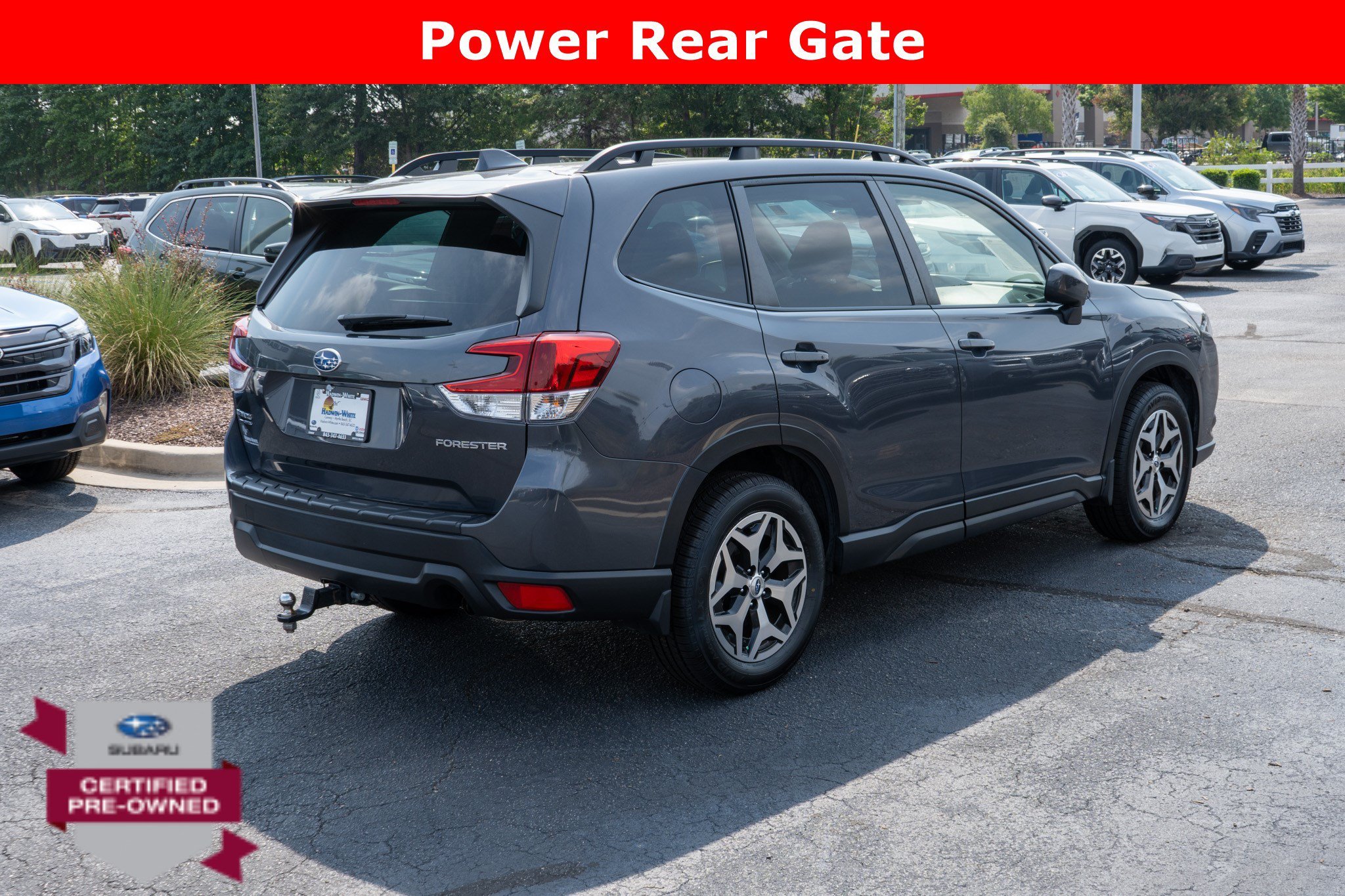 Used 2023 Magnetite Gray Metallic Subaru Premium image 3