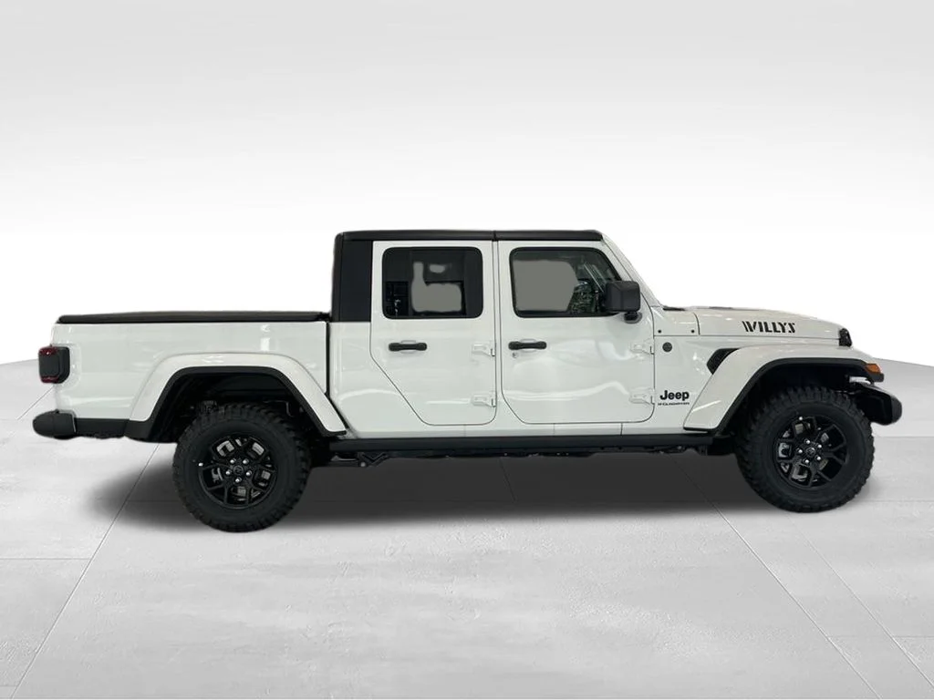 New 2025 Bright White Clear-Coat Exterior Paint Jeep Willys image 3