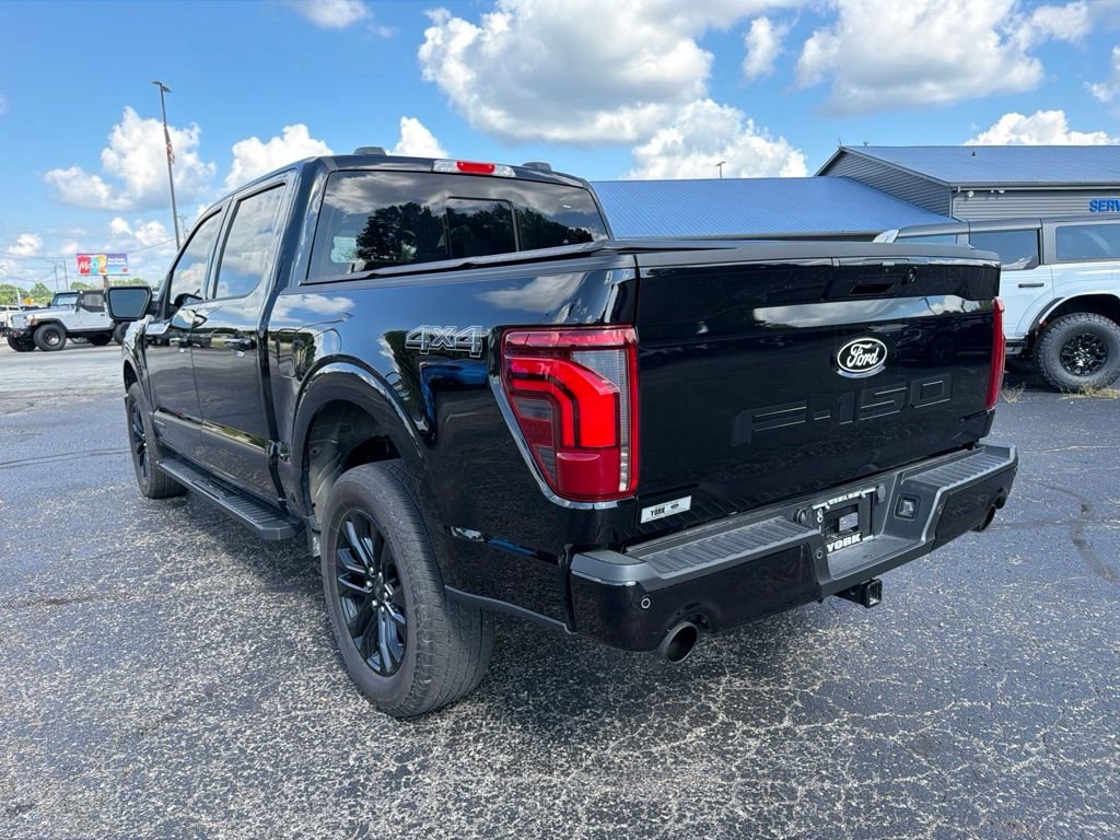 Used 2025 Agate Black Metallic Ford Lariat image 4