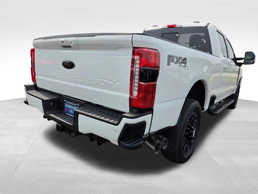 New 2026 Star White Metallic Tri-Coat Ford F-350® Lariat® image 3