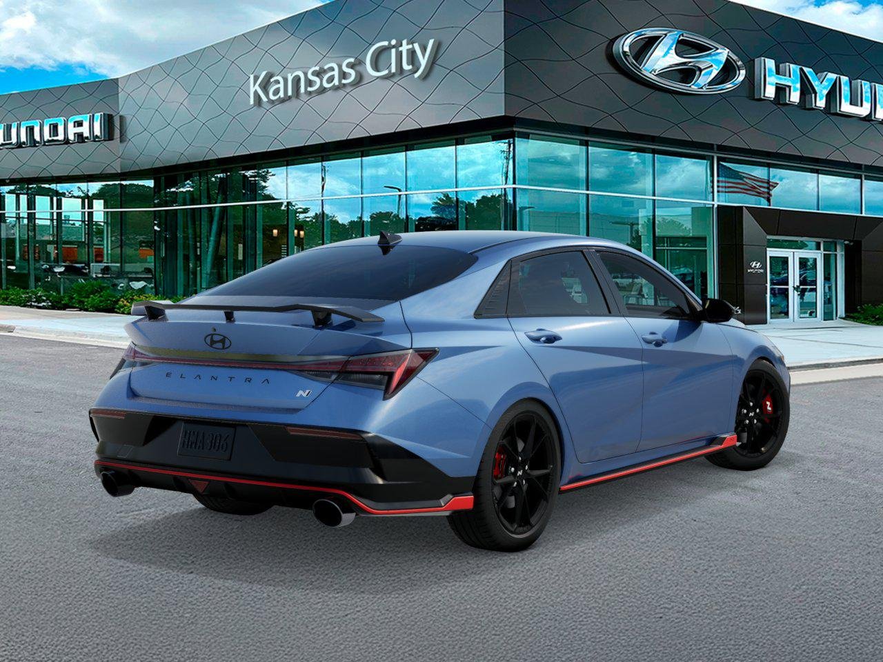 New 2026 Performance Blue Hyundai Sedan image 4
