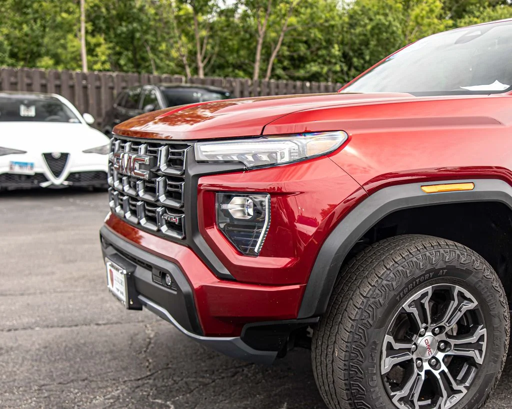 Used 2024 Red GMC AT4 image 4