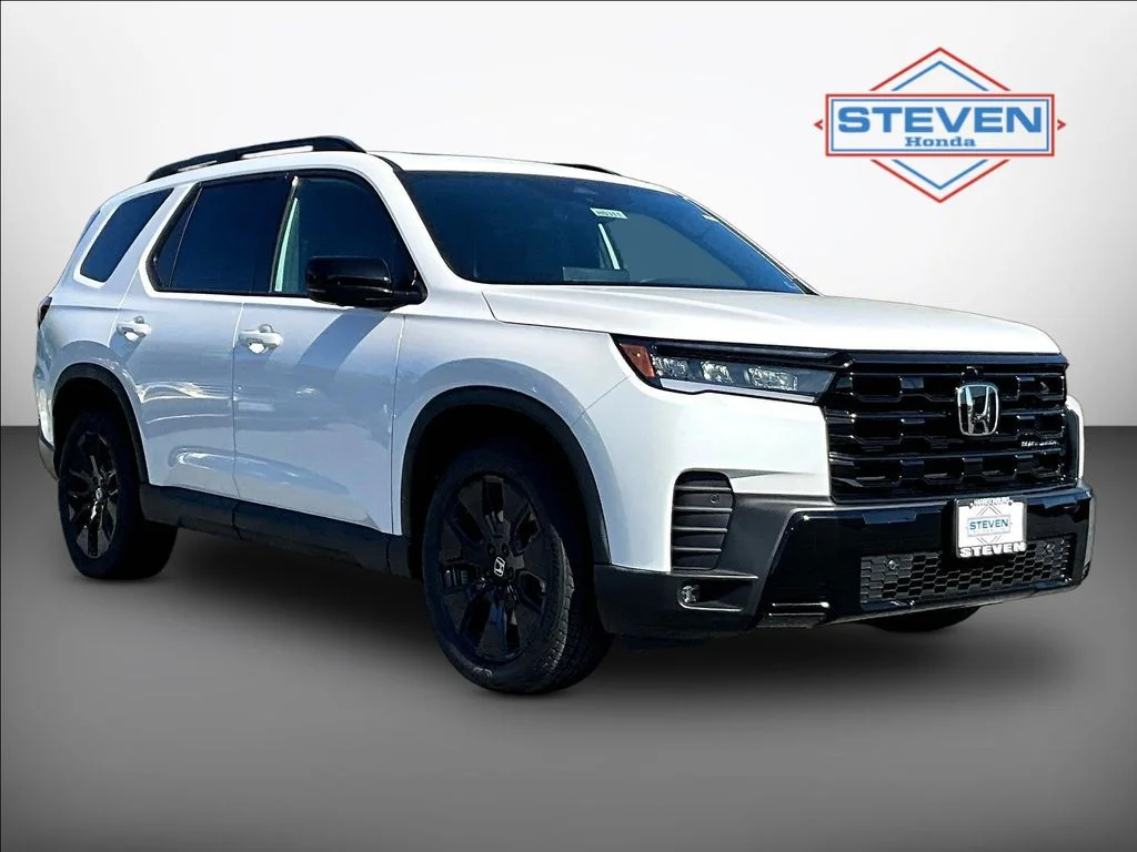 New 2026 Platinum White Pearl Honda AWD Black Edition image 1