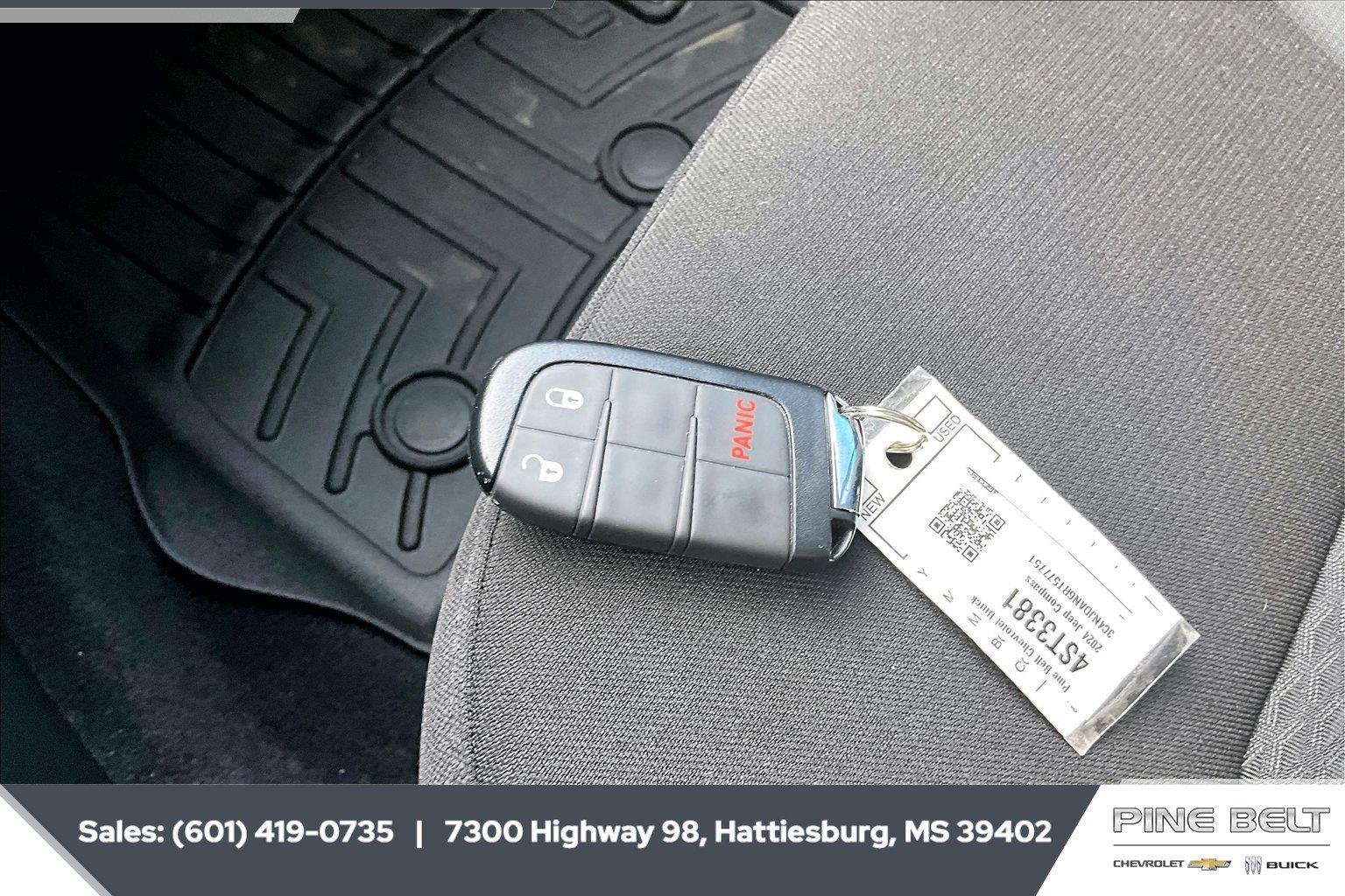 Used 2024 Blue Jeep Sport 4x4 image 9