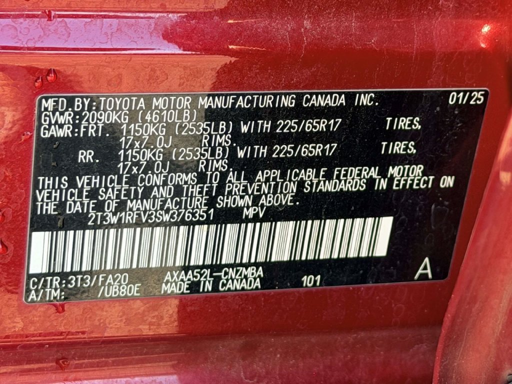 Used 2025 Red Toyota XLE image 26