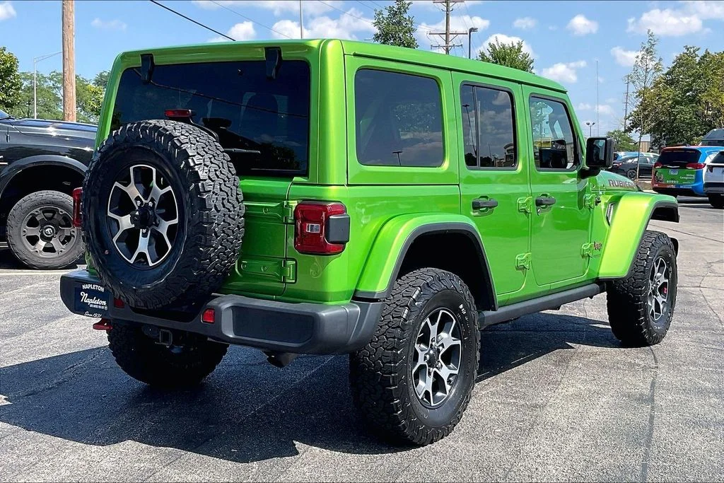 Used 2019 Green Jeep Unlimited Rubicon image 16