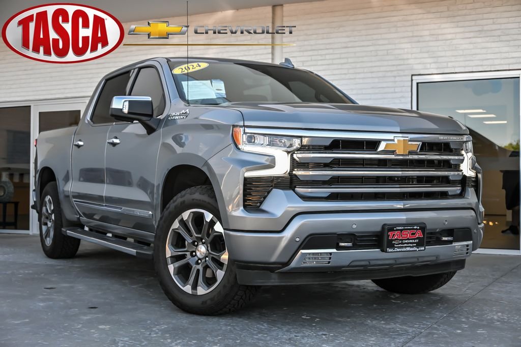 Used 2024 Gray Chevrolet High Country image 1