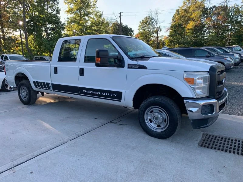 Used 2014 White Ford XL Pickup 4D 8 ft image 11
