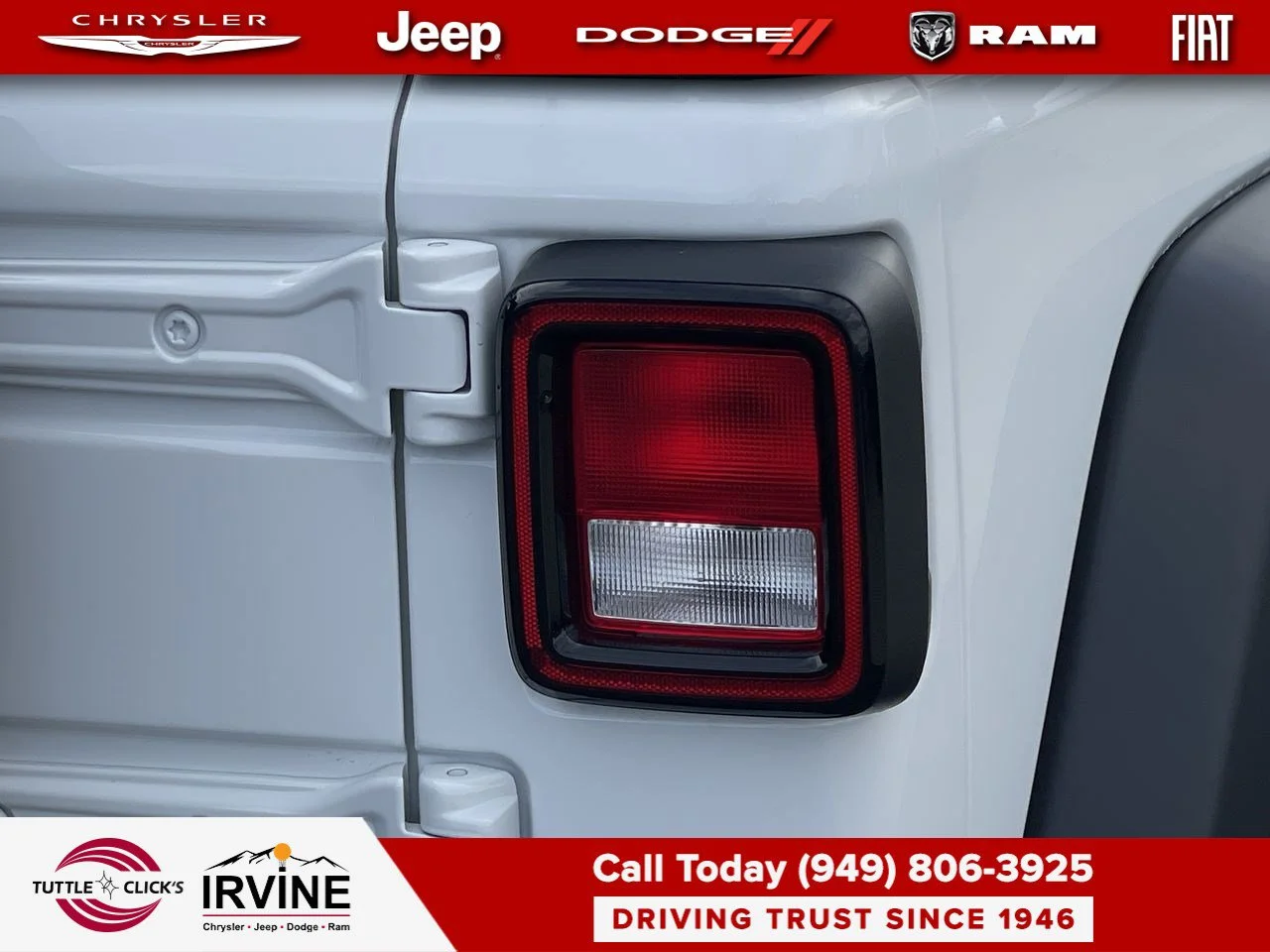 Used 2023 Bright White Clearcoat Jeep Sport image 18