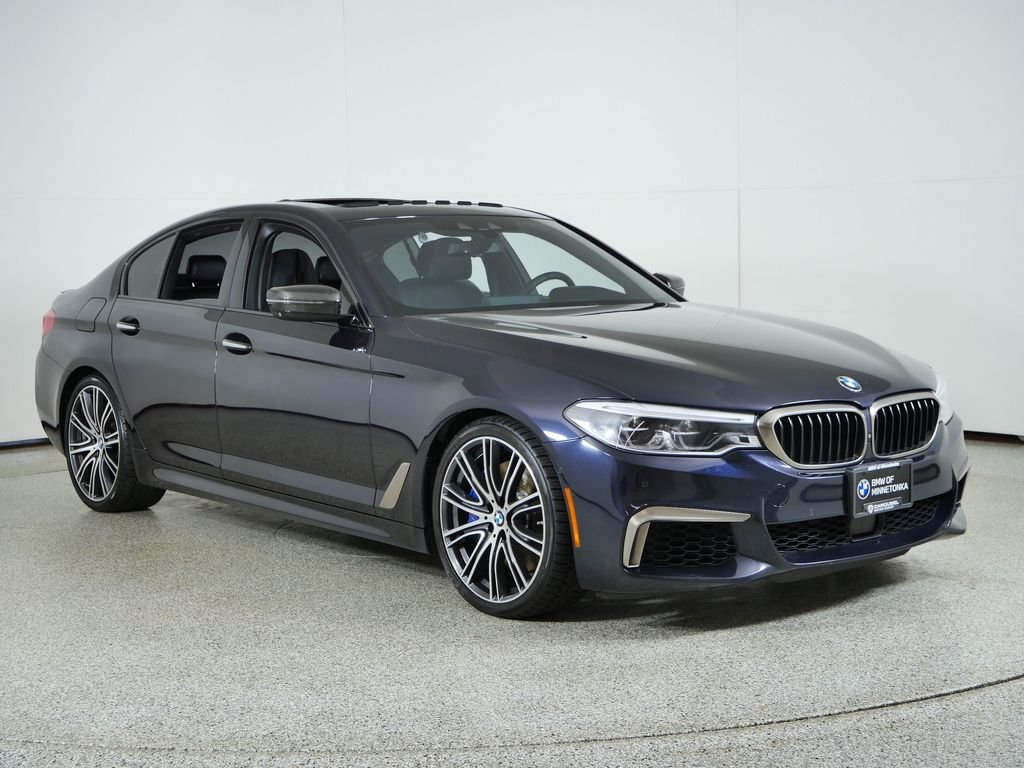 Used 2018 Carbon Black Metallic BMW M550i xDrive image 8