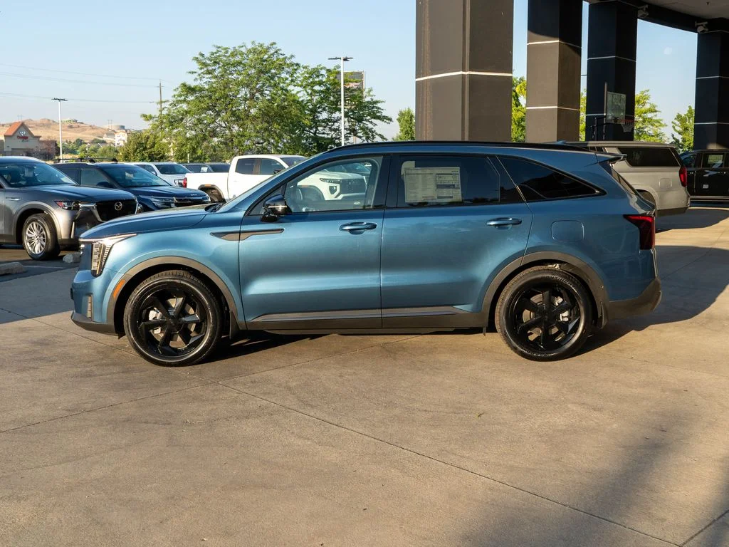 New 2026 Mineral Blue Kia X-Line SX Prestige AWD image 4
