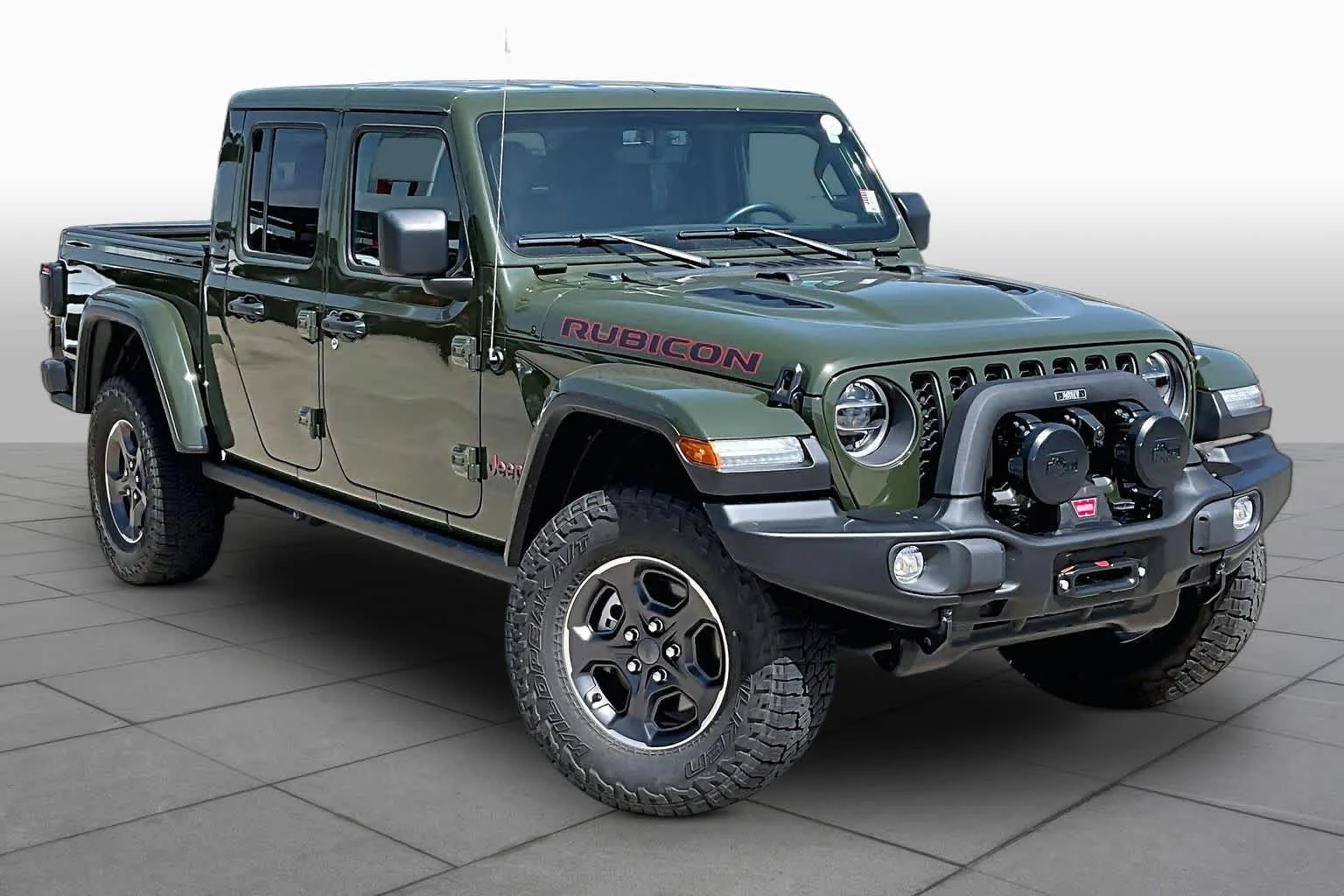 Used 2022 Sarge Green Clearcoat Jeep Rubicon image 3