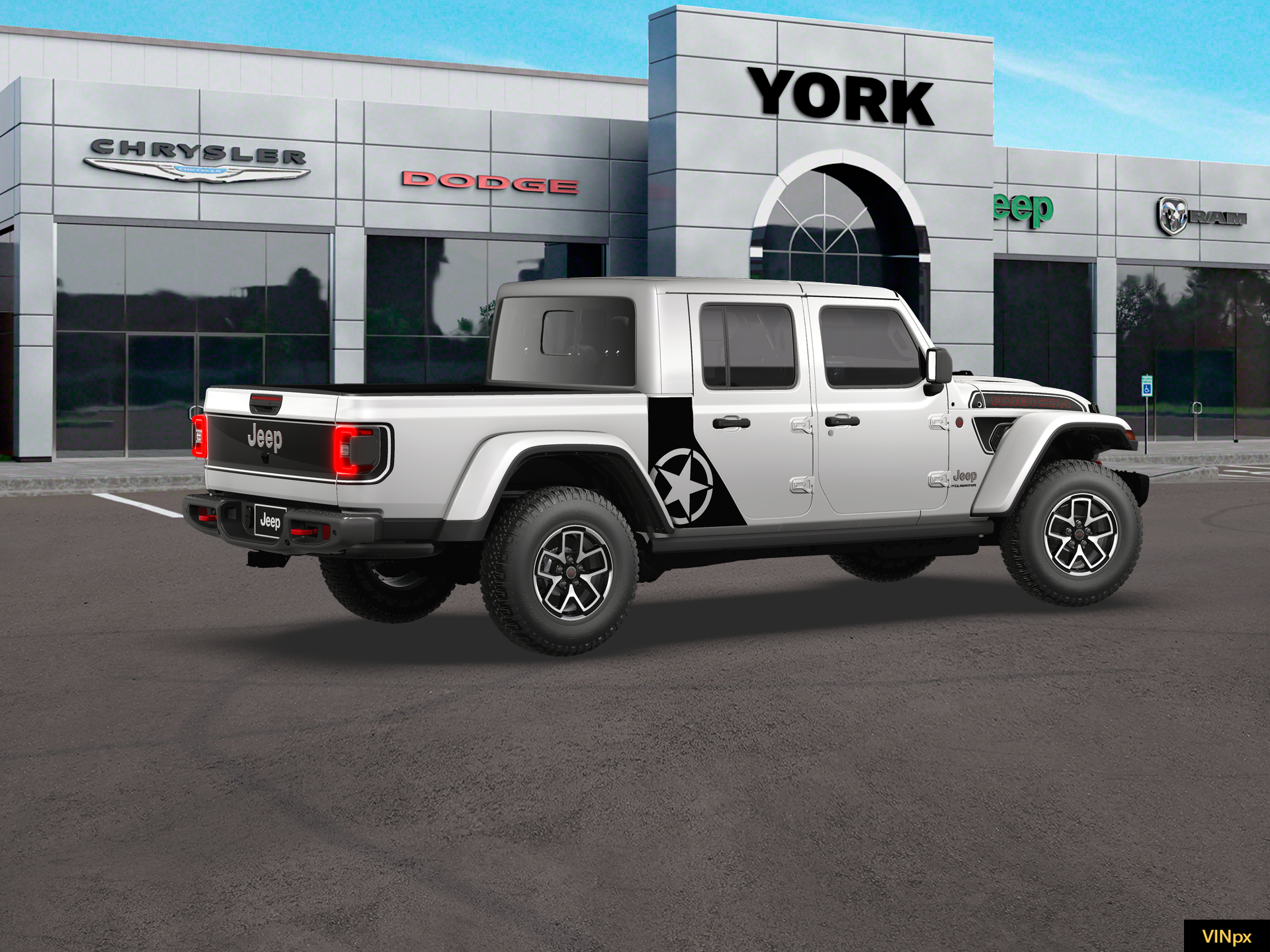 New 2026 Bright White Clear-Coat Exterior Paint Jeep  image 20