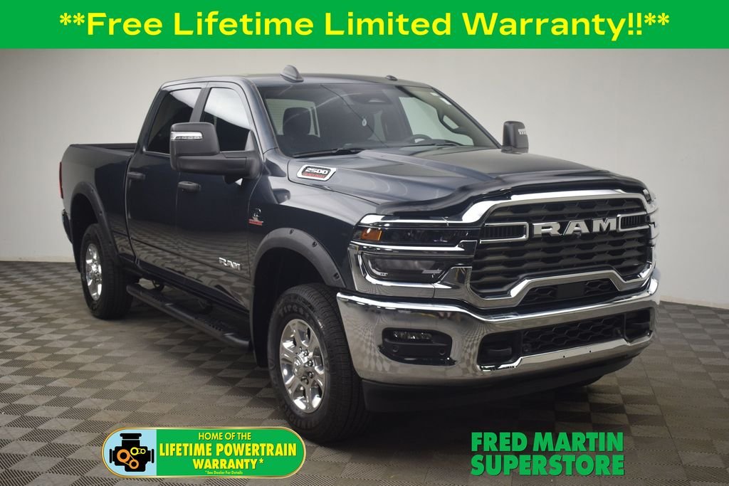 Used 2025 Forged Blue Metallic RAM Big Horn image 1