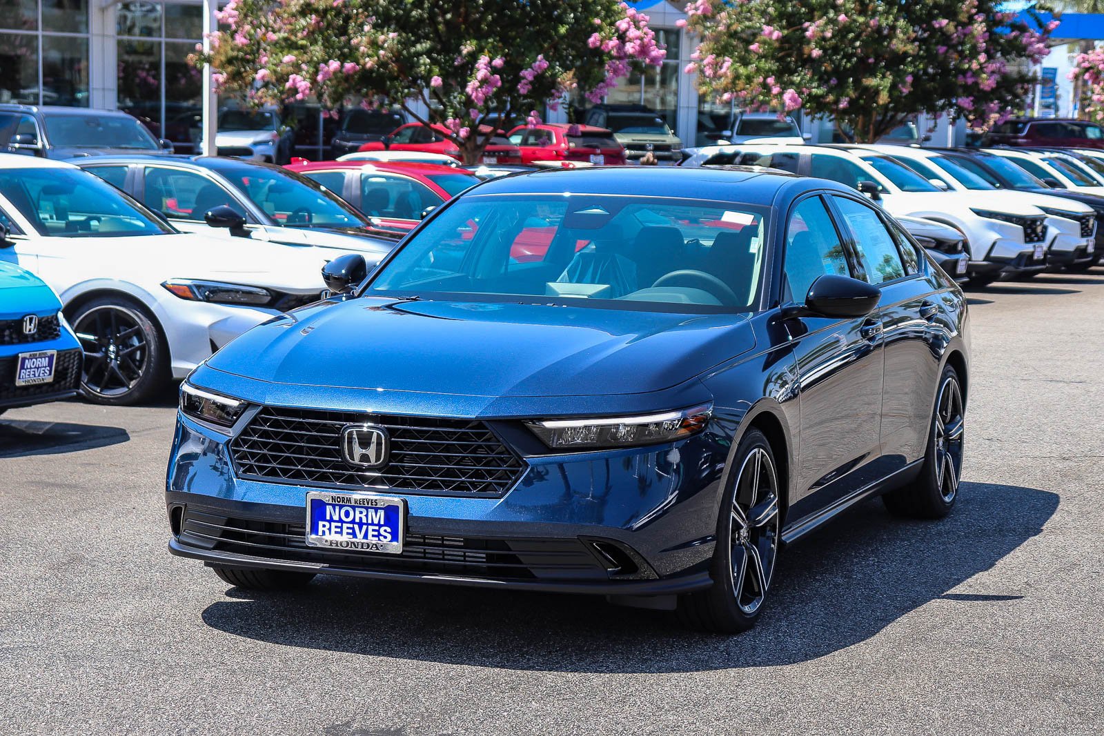 New 2026 Canyon River Blue Metallic Honda SE CVT image 3