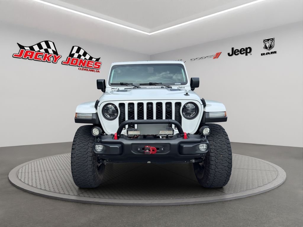 Used 2023 Bright White Clearcoat Jeep Rubicon image 14