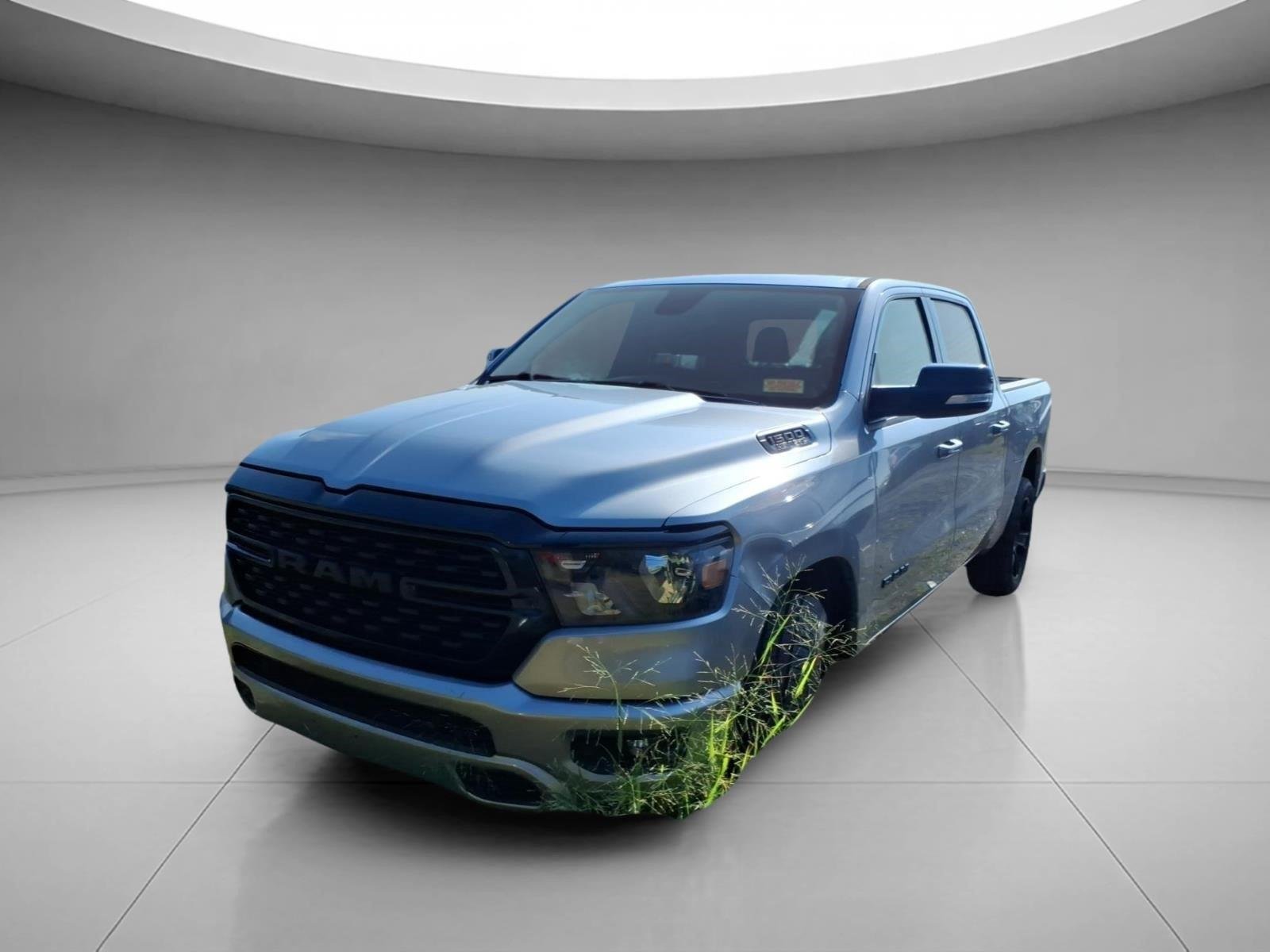 Used 2022 Billet Silver Metallic Clearcoat Ram Big Horn image 1