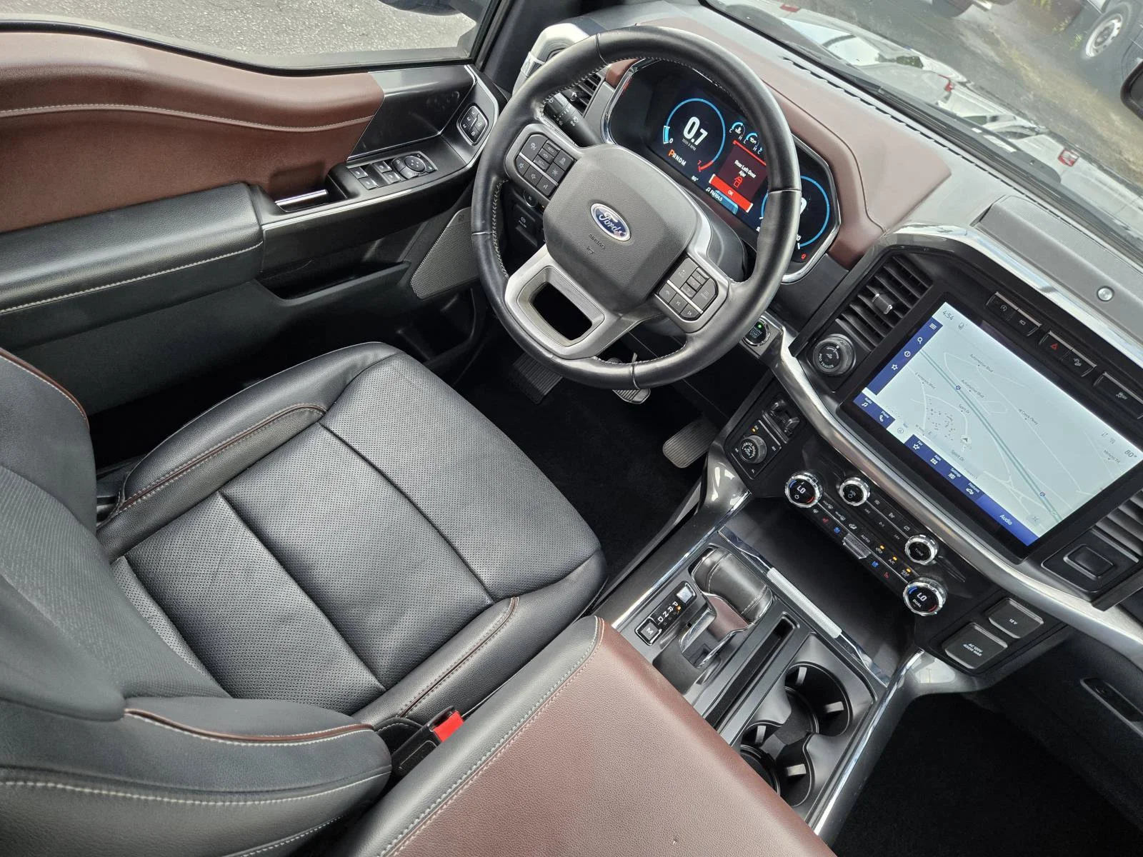 Used 2021 Black Metallic Ford Lariat image 18