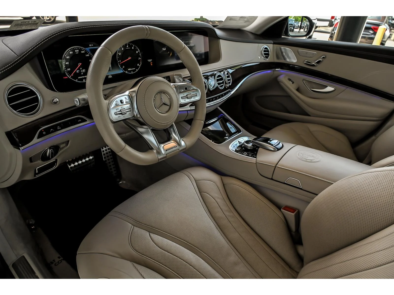 Used 2019 Grey Mercedes-Benz AMG® S 63 image 10