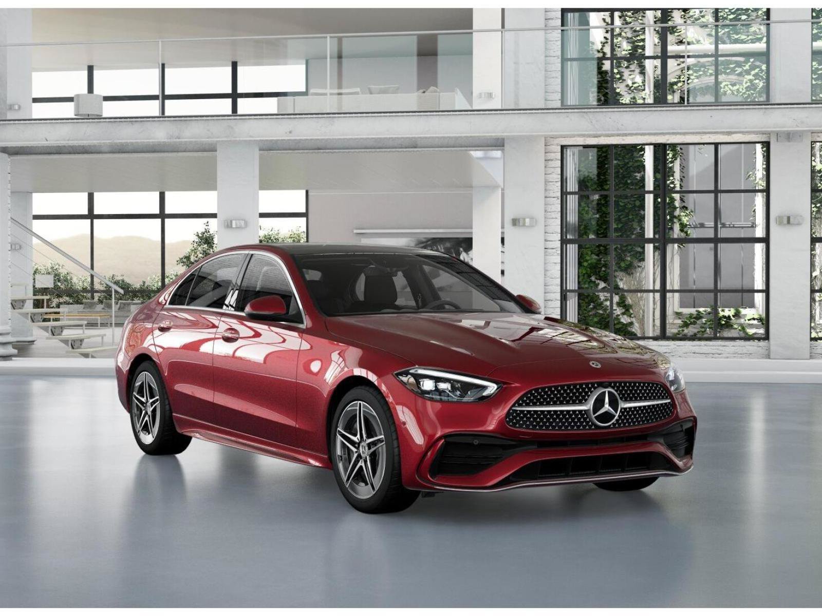 New 2027 MANUFAKTUR Patagonia Red Metallic Mercedes-Benz C 300 image 8