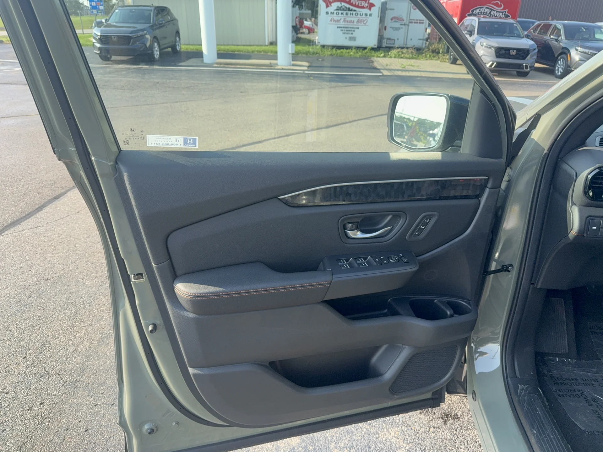 New 2026 Ash Green Metallic Honda TrailSport Elite Blackout image 12