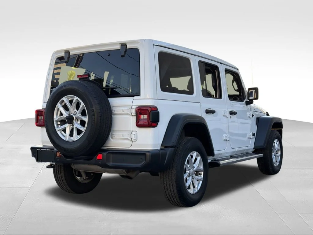 Used 2023 White Jeep Sport S image 7