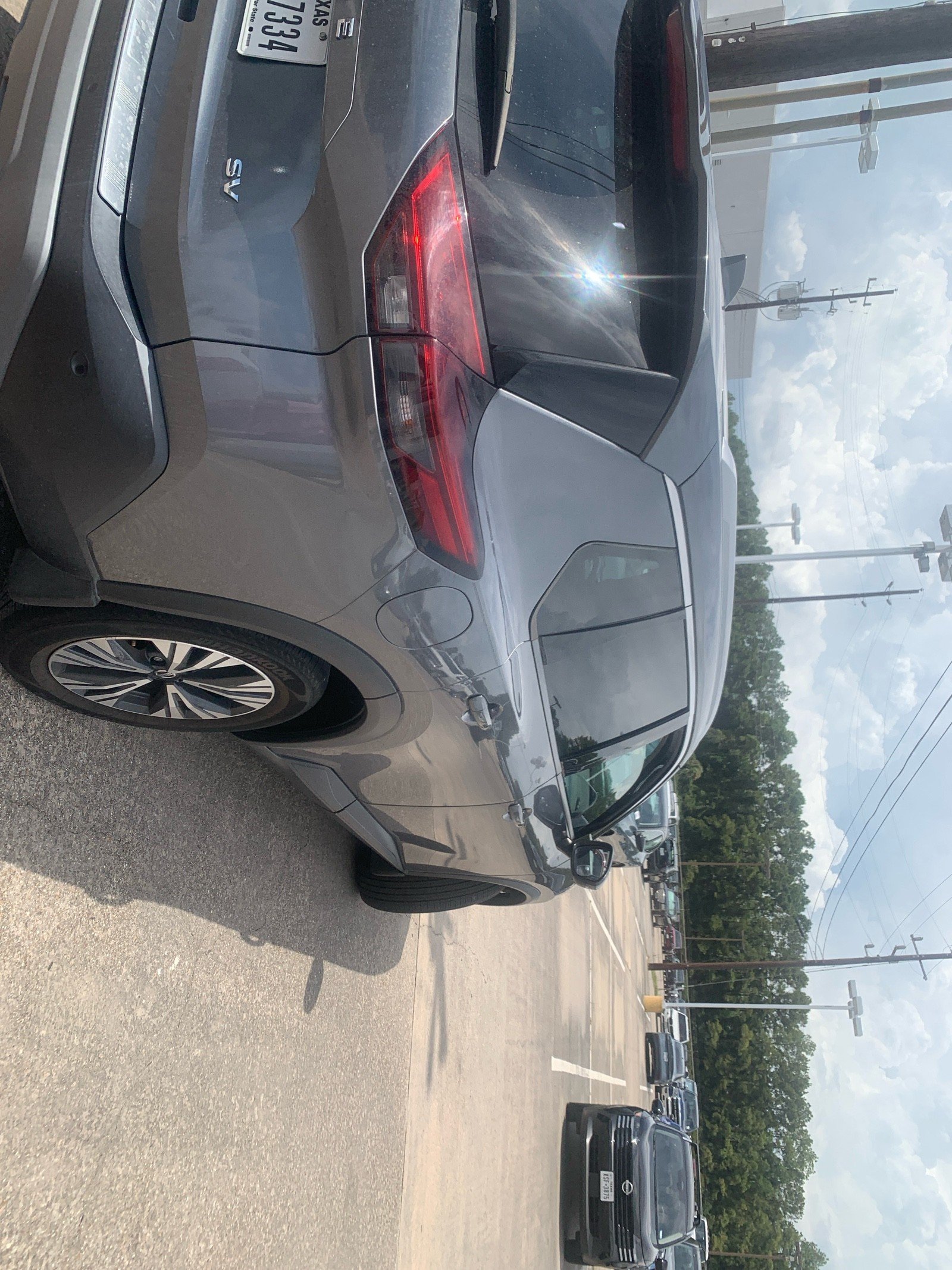 2021 Nissan Rogue SV Gray at Robbins Nissan