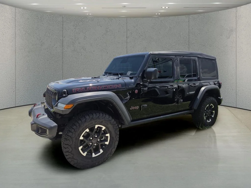 Used 2025 Black Jeep Rubicon image 1