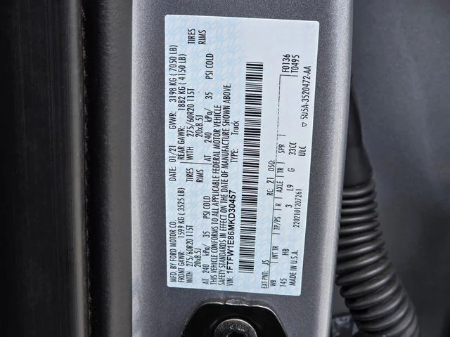 Used 2021 Silver Ford Lariat image 35