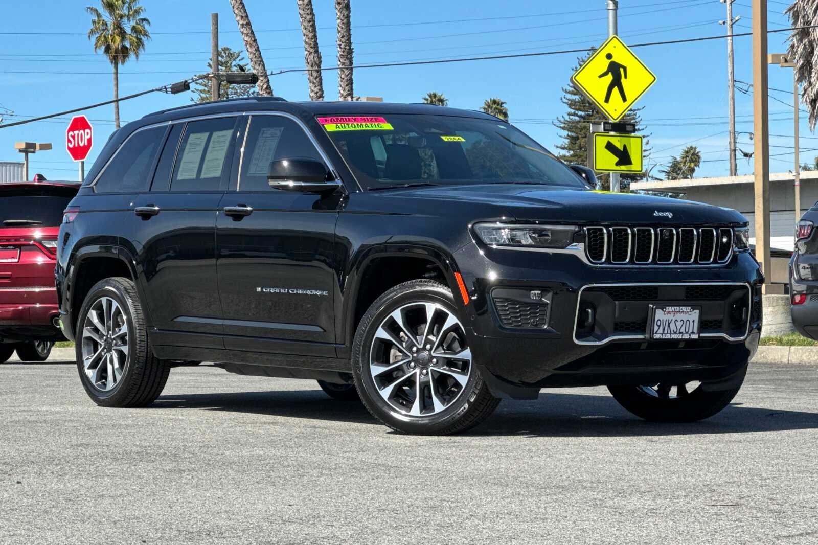 Used 2022 Jeep Grand Cherokee Overland 4xe with VIN 1C4RJYD60N8724961 for sale in Santa Cruz, CA