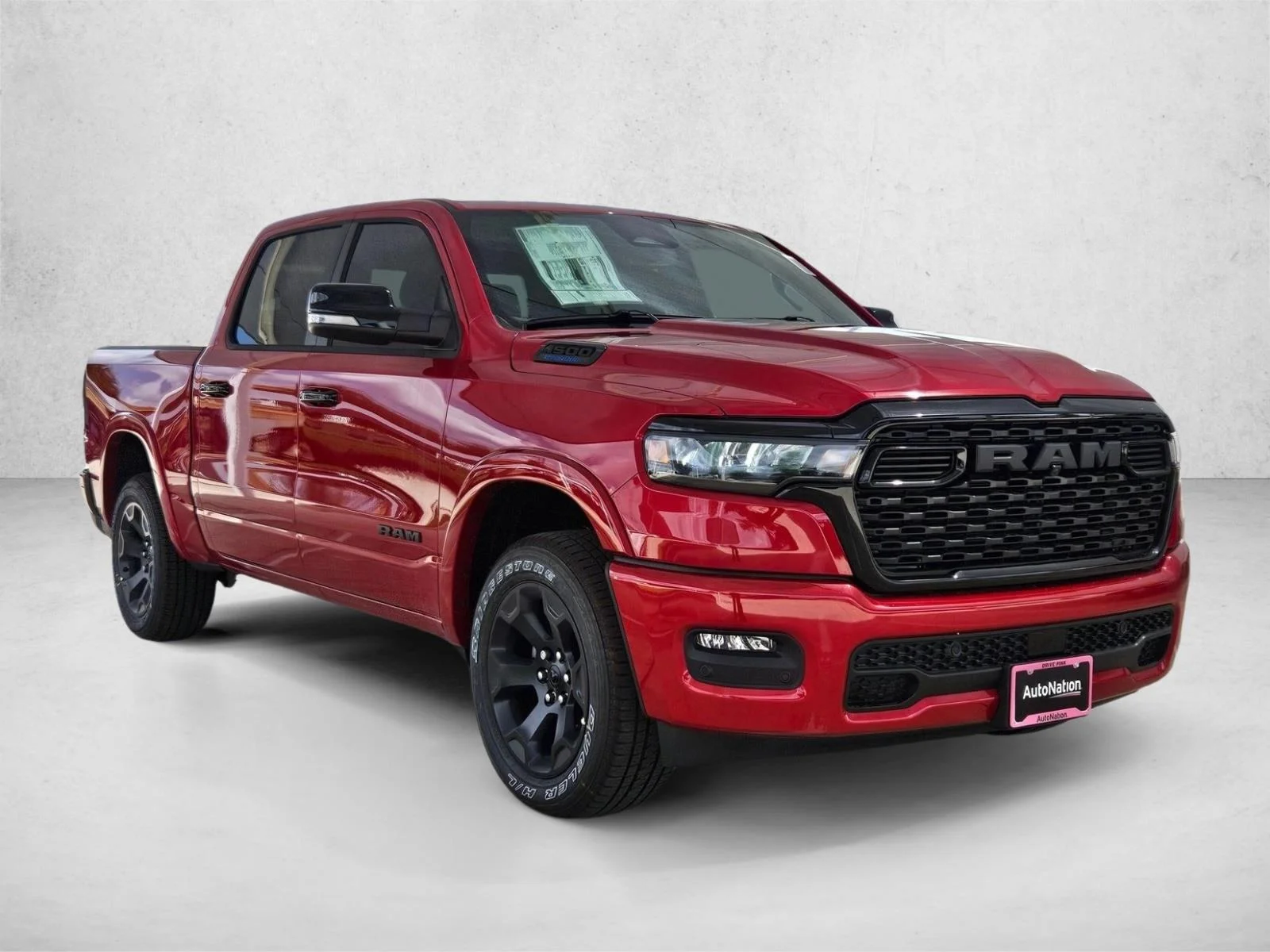 New 2026 Molten Red Pearl-Coat Exterior Paint RAM Lone Star image 7