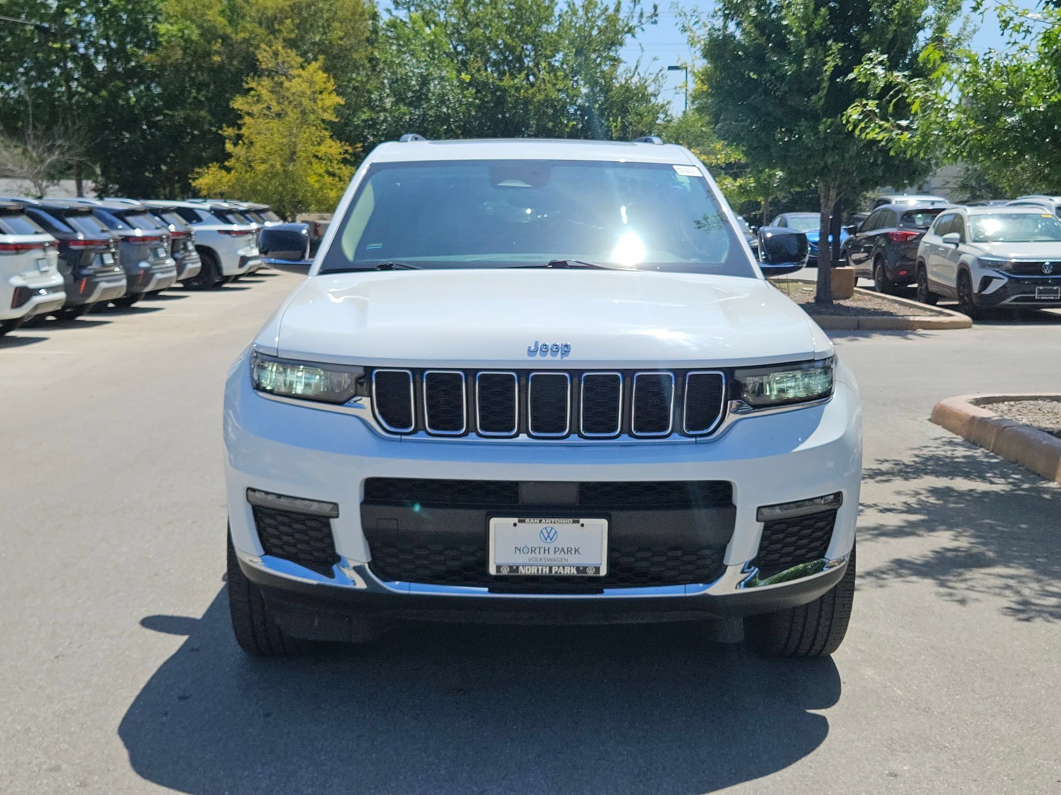 Used 2021 Bright White Clearcoat Jeep Limited image 8
