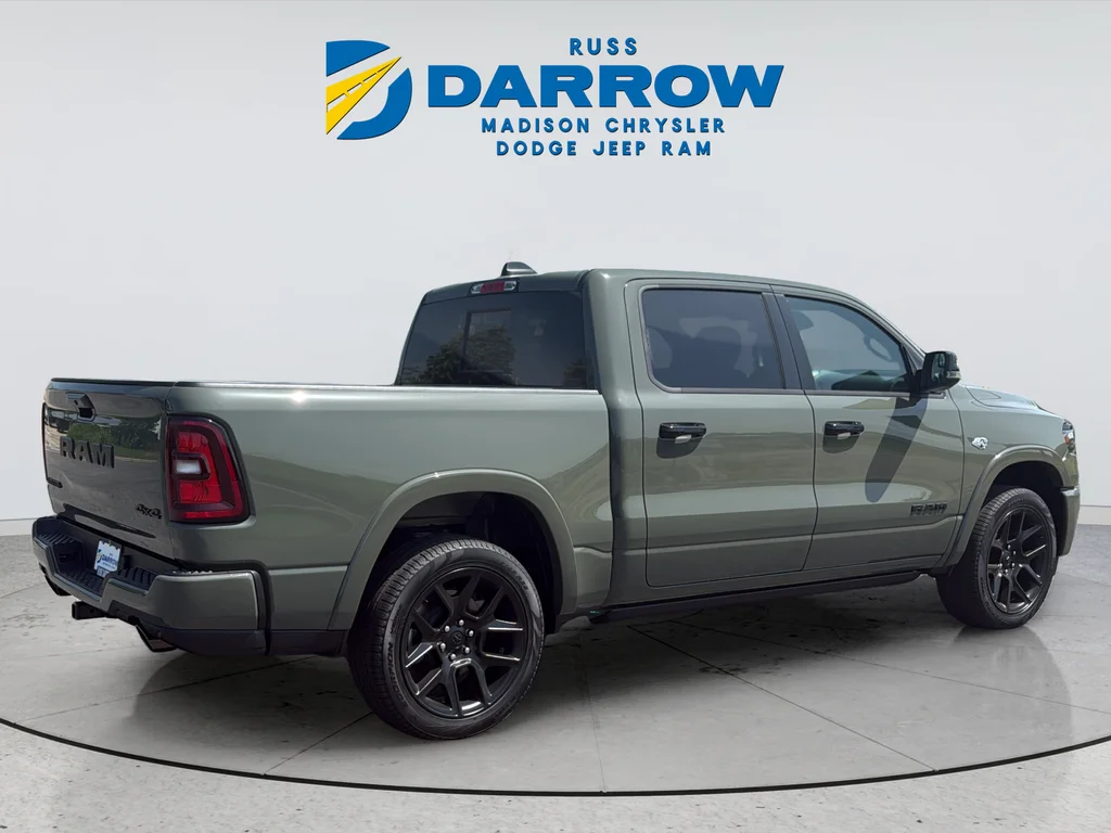 New 2026 Serrano Green Metallic RAM Laramie image 5