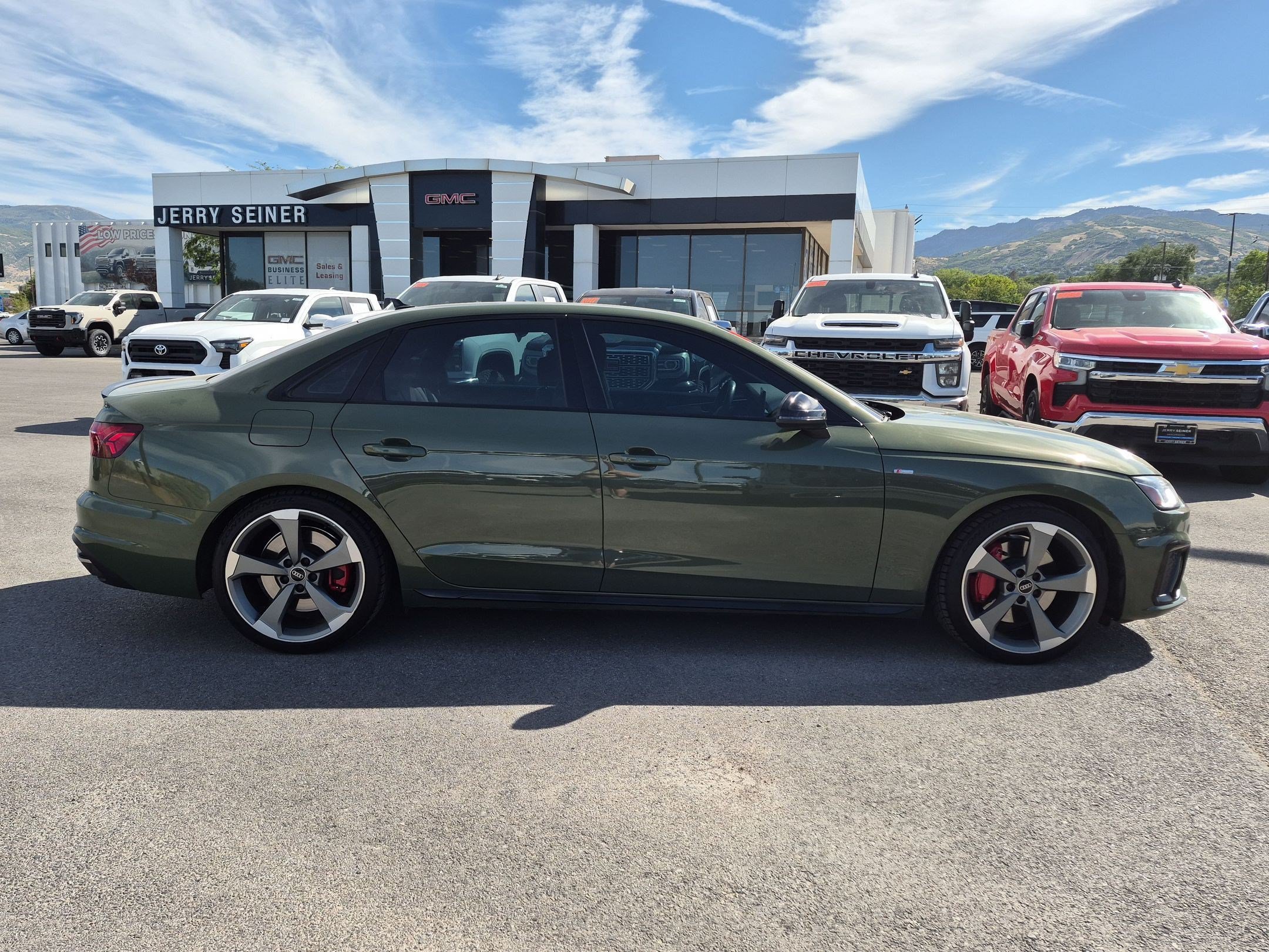 Certified Used 2024 Green Audi Premium Plus 45 TFSI S line quattro S tronic image 6