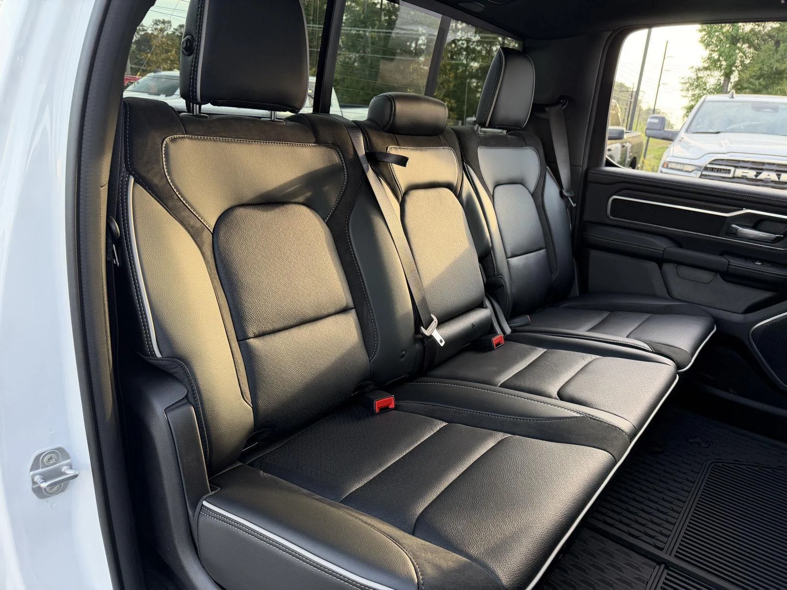 New 2026 Bright White Clear-Coat Exterior Paint RAM Laramie image 21