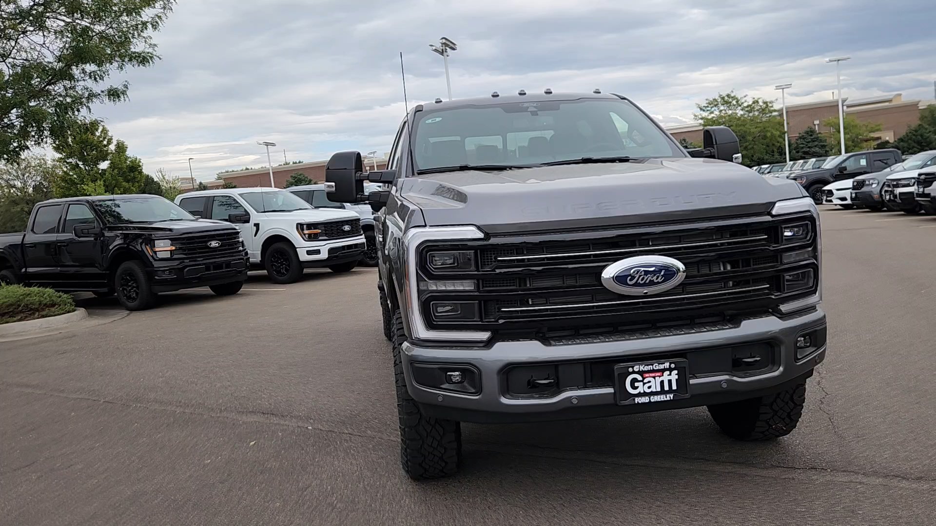 New 2026 Carbonized Gray Metallic Ford Platinum image 5