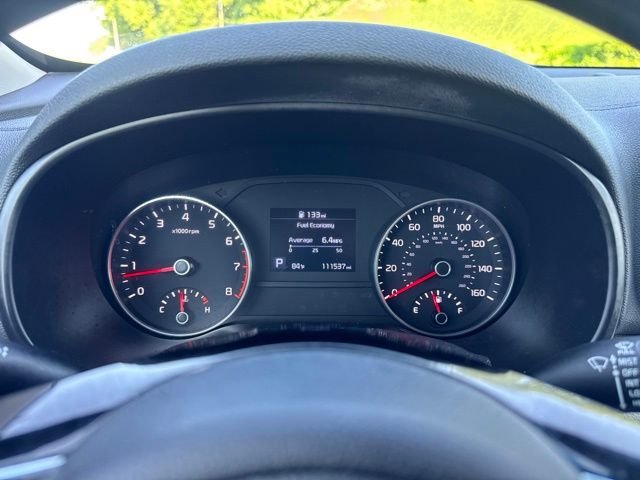 Used 2021 Blue Kia LX image 24