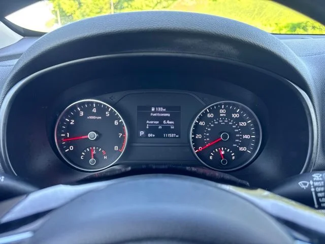 Used 2021 Blue Kia LX image 24