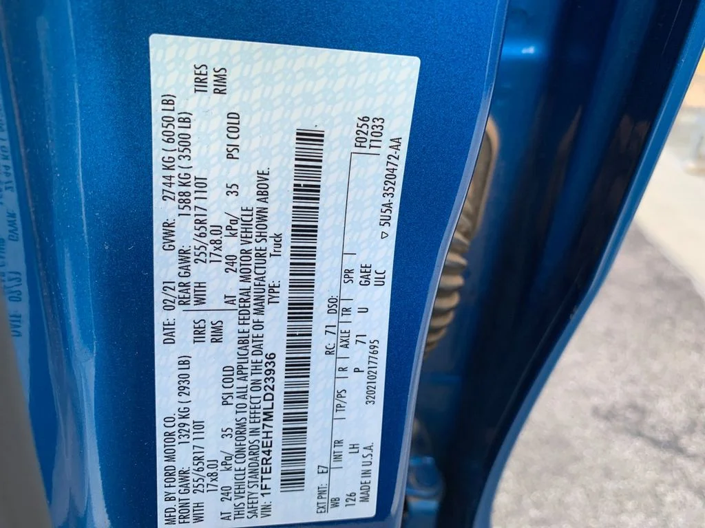 Used 2021 Blue Ford XLT image 39