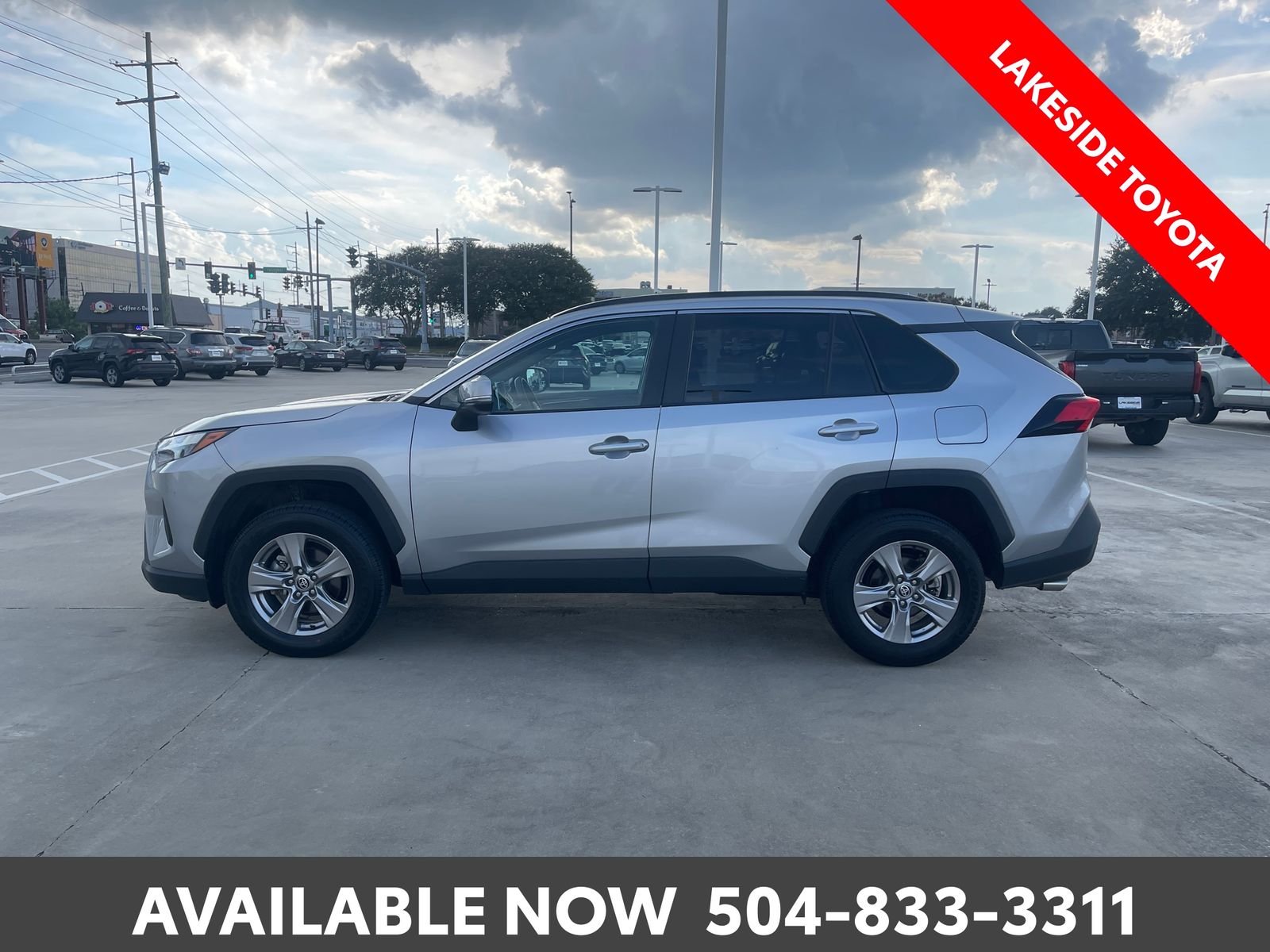 Certified Used 2025 Silver Toyota XLE image 2