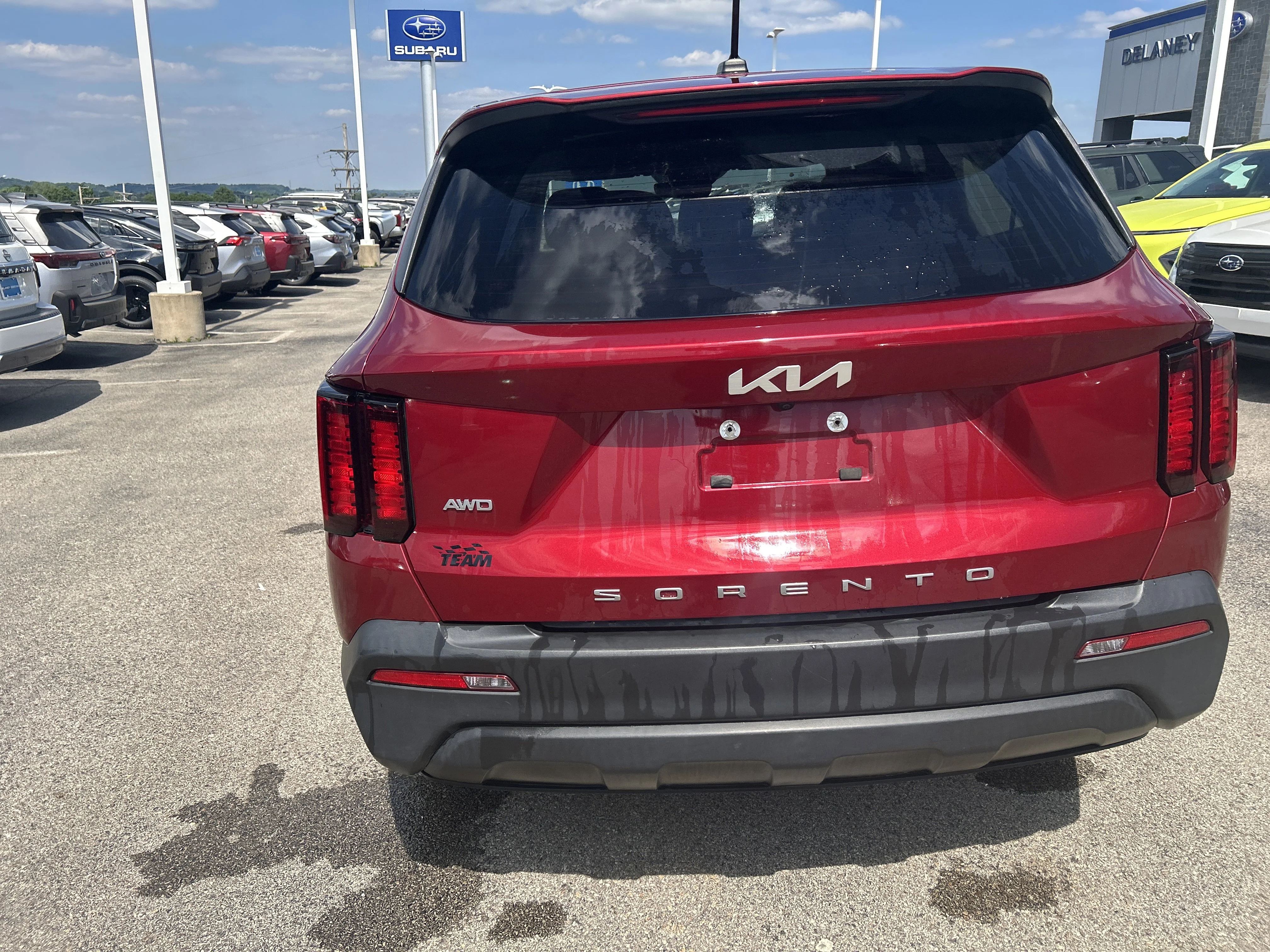 Certified Used 2022 Passion Red Tintcoat Kia LX image 6