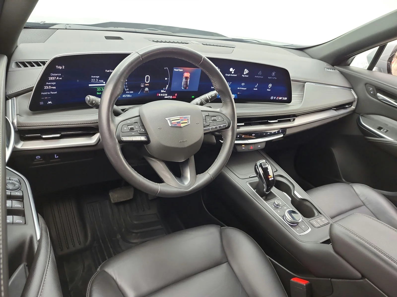 Used 2024 Argent Silver Metallic Cadillac AWD 4dr Premium Luxury image 14