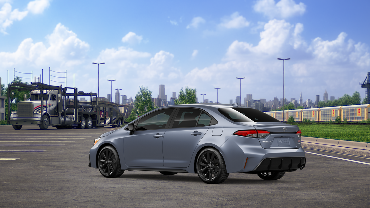 New 2027 Celestite Toyota Hybrid SE image 6