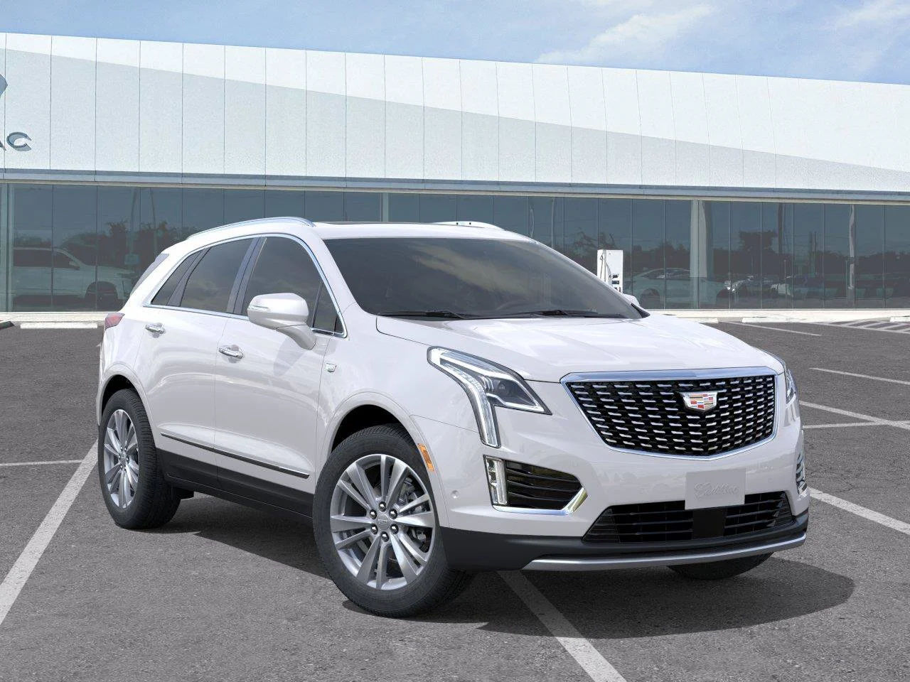 New 2026 Crystal White Tricoat Cadillac Premium Luxury image 7